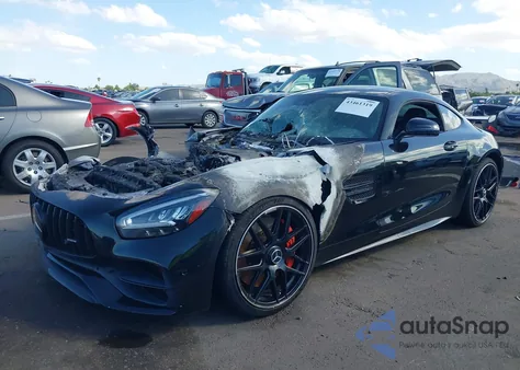 2020 Mercedes-Benz Amg Gt C из США, поврежденный, VIN WDDYJ8AA1LA025497